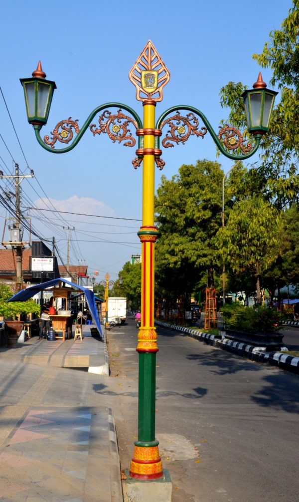  Lampu  PJU  Antik Tiang Lampu  Jalan Besi Cor FilMaria