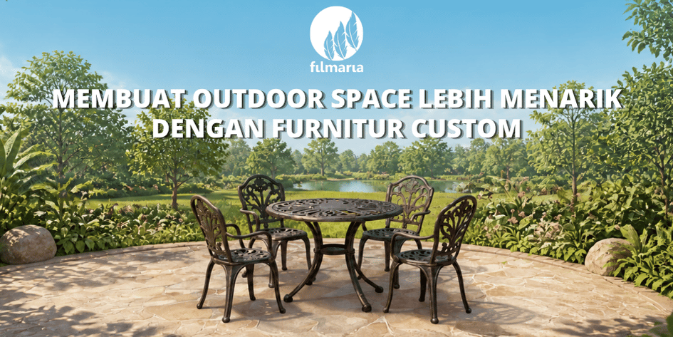 Membuat Outdoor Space Lebih Menarik dengan Furnitur Custom